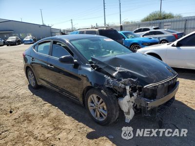 Czwarte zdjęcie samochodu z boku: 2018 HYUNDAI ELANTRA SEL VIN:KMHD84LF9JU520513 - miniatura