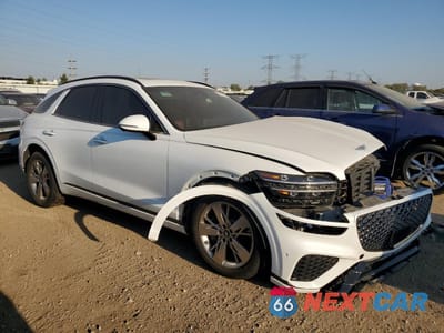 Czwarte zdjęcie samochodu z boku: 2022 GENESIS GV70 BASE VIN:KMUMCDTC6NU041686 - miniatura