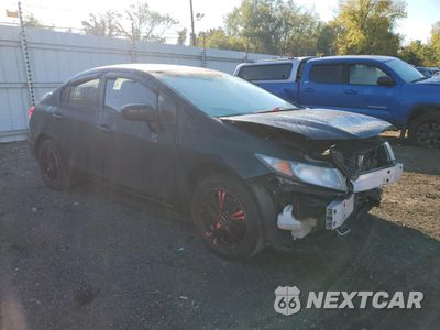 Czwarte zdjęcie samochodu z boku: 2015 HONDA CIVIC LX VIN:19XFB2F5XFE230115 - miniatura