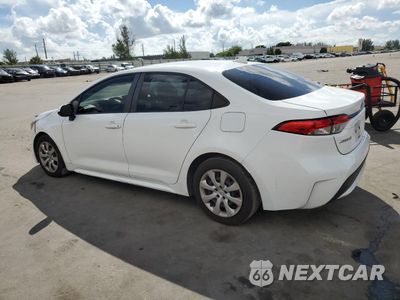 Drugie zdjęcie samochodu z przodu: 2021 TOYOTA COROLLA LE VIN:5YFEPMAE8MP198874 - miniatura
