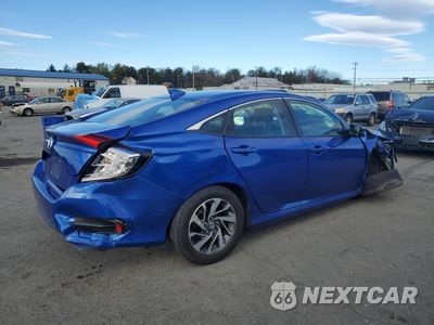 Trzecie zdjęcie samochodu z tyłu: 2018 HONDA CIVIC EX VIN:2HGFC2F74JH524011 - miniatura