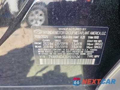 Zdjęcie 13 z 13 samochodu: 2025 HYUNDAI IONIQ 5 LIMITED VIN:7YAKR4DA3SY010124 - miniatura