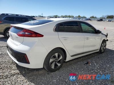Trzecie zdjęcie samochodu z tyłu: 2017 HYUNDAI IONIQ SEL VIN:KMHC75LC0HU052157 - miniatura