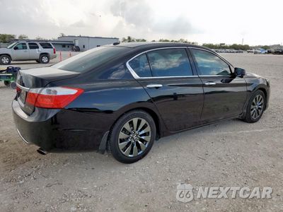 Trzecie zdjęcie samochodu z tyłu: 2013 HONDA ACCORD EXL VIN:1HGCR2F88DA237011 - miniatura