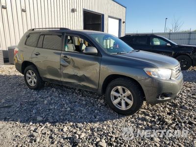 Czwarte zdjęcie samochodu z boku: 2010 TOYOTA HIGHLANDER SE VIN:5TDJK3EH6AS038426 - miniatura