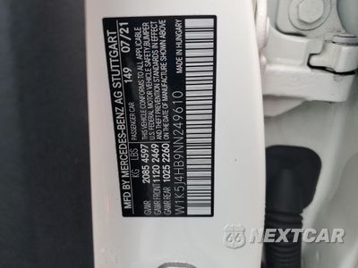 Zdjęcie 12 z 12 samochodu: 2022 MERCEDES-BENZ CLA 250 4MATIC VIN:W1K5J4HB9NN249610 - miniatura