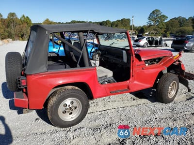 Trzecie zdjęcie samochodu z tyłu: 1993 JEEP WRANGLER / YJ RENEGADE VIN:1J4FY69SXPP206058 - miniatura