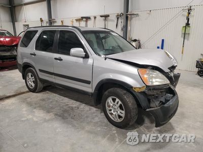 Czwarte zdjęcie samochodu z boku: 2002 HONDA CR-V EX VIN:JHLRD78842C072385 - miniatura