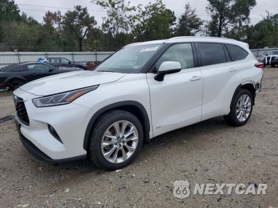2022 TOYOTA HIGHLANDER HYBRID LIMITED 5TDXBRCH0NS557624 - główne zdjęcie licytacji z USA - miniatura