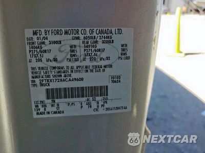 Zdjęcie 12 z 14 samochodu: 2004 FORD F-150 HERITAGE CLASSIC VIN:2FTRX172X4CA49608 - miniatura