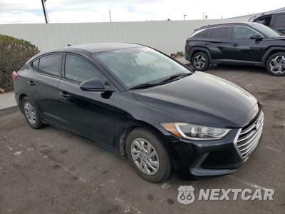 Czwarte zdjęcie samochodu z boku: 2017 HYUNDAI ELANTRA SE VIN:5NPD74LF1HH142795 - miniatura