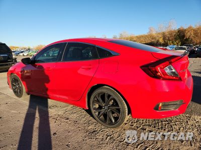 Drugie zdjęcie samochodu z przodu: 2019 HONDA CIVIC SPORT VIN:2HGFC2F89KH592119 - miniatura