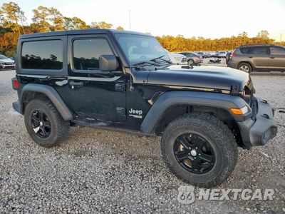 Czwarte zdjęcie samochodu z boku: 2020 JEEP WRANGLER SPORT VIN:1C4GJXAN2LW302549 - miniatura
