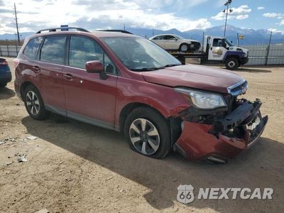 Czwarte zdjęcie samochodu z boku: 2017 SUBARU FORESTER VIN:JF2SJAGC7HH593527 - miniatura