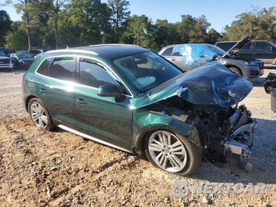 Czwarte zdjęcie samochodu z boku: 2019 AUDI Q5 PREMIUM PLUS VIN:WA1BNAFY6K2034300 - miniatura