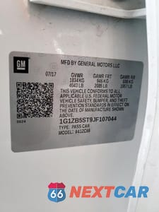 Zdjęcie 12 z 13 samochodu: 2018 CHEVROLET MALIBU LS VIN:1G1ZB5ST9JF107044 - miniatura