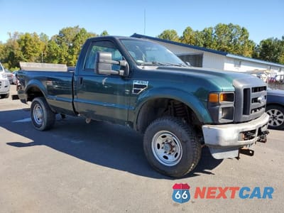 Czwarte zdjęcie samochodu z boku: 2008 FORD F250 SUPER DUTY VIN:1FTNF21568EC52070 - miniatura