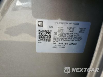 Zdjęcie 12 z 13 samochodu: 2024 CHEVROLET MALIBU PREMIER VIN:1G1ZE5ST2RF233393 - miniatura