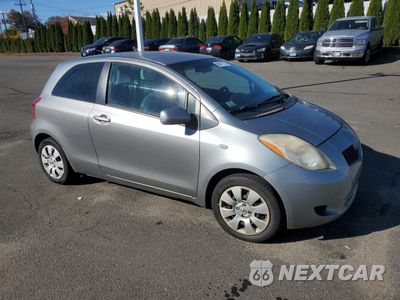 Czwarte zdjęcie samochodu z boku: 2007 TOYOTA YARIS VIN:JTDJT923875125820 - miniatura