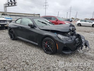 Czwarte zdjęcie samochodu z boku: 2024 BMW M240XI VIN:3MW53CM07R8E15535 - miniatura