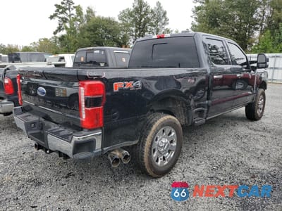 Trzecie zdjęcie samochodu z tyłu: 2024 FORD F250 SUPER DUTY VIN:1FT8W2BT2RED95836 - miniatura