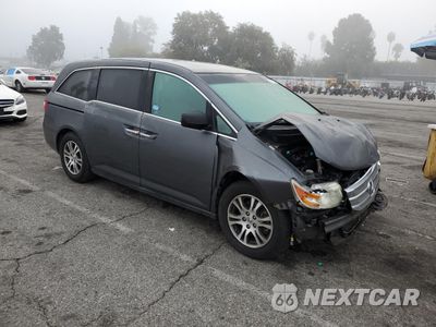 Czwarte zdjęcie samochodu z boku: 2012 HONDA ODYSSEY EXL VIN:5FNRL5H62CB007610 - miniatura