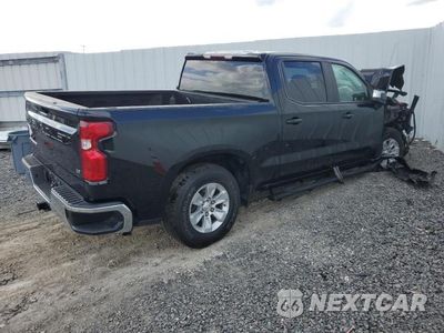 Trzecie zdjęcie samochodu z tyłu: 2022 CHEVROLET SILVERADO LTD C1500 LT VIN:1GCPWCED8NZ122571 - miniatura