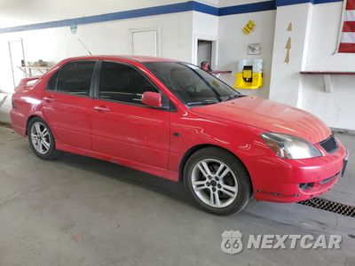 Czwarte zdjęcie samochodu z boku: 2006 MITSUBISHI LANCER RALLIART VIN:JA3AJ66F26U609994 - miniatura
