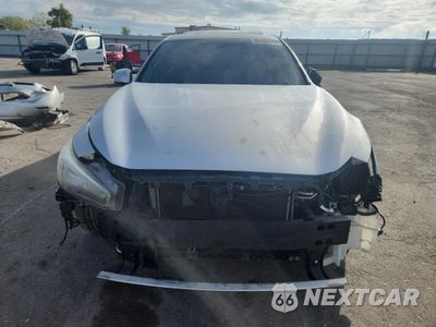 Piąte zdjęcie samochodu w środku: 2014 INFINITI Q50 BASE VIN:JN1BV7AP7EM692369 - miniatura