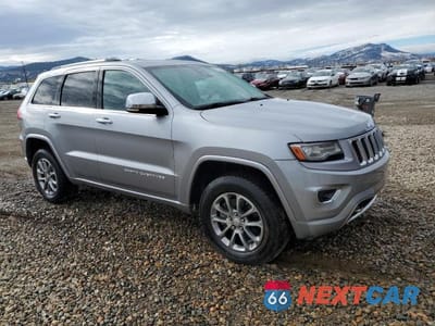 Czwarte zdjęcie samochodu z boku: 2014 JEEP GRAND CHEROKEE OVERLAND VIN:1C4RJFCT5EC213254 - miniatura