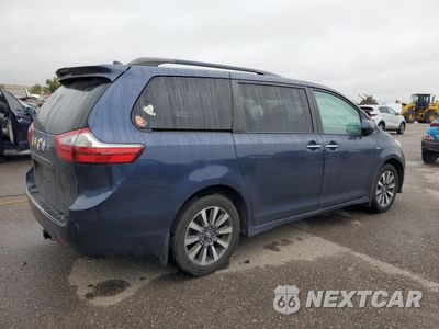 Trzecie zdjęcie samochodu z tyłu: 2020 TOYOTA SIENNA XLE VIN:5TDDZ3DC1LS239393 - miniatura
