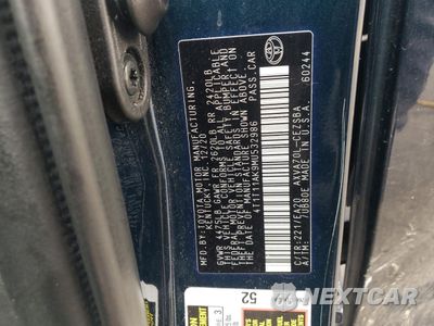 Zdjęcie 13 z 14 samochodu: 2021 TOYOTA CAMRY SE VIN:4T1T11AK9MU532986 - miniatura