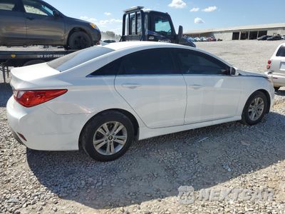 Trzecie zdjęcie samochodu z tyłu: 2014 HYUNDAI SONATA GLS VIN:5NPEB4AC0EH911309 - miniatura