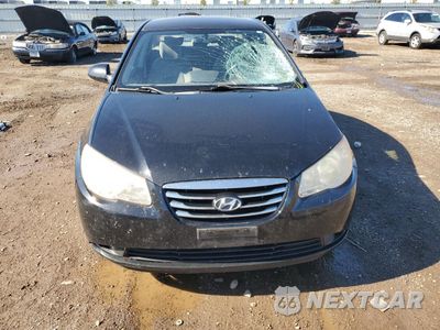 Piąte zdjęcie samochodu w środku: 2010 HYUNDAI ELANTRA BLUE VIN:KMHDU4AD2AU855819 - miniatura