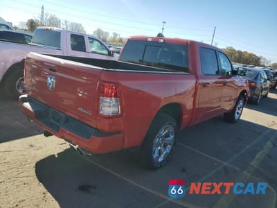 Trzecie zdjęcie samochodu z tyłu: 2022 RAM 1500 BIG HORN/LONE STAR VIN:1C6SRFFTXNN402354 - miniatura