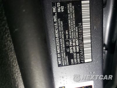 Zdjęcie 13 z 13 samochodu: 2023 MERCEDES-BENZ EQS SUV 580 4MATIC VIN:4JGDM4EB2PA018524 - miniatura