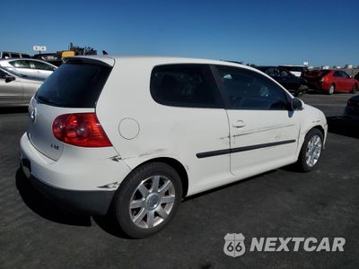 Trzecie zdjęcie samochodu z tyłu: 2007 VOLKSWAGEN RABBIT VIN:WVWBS71K07W144845 - miniatura