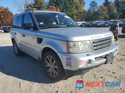 Czwarte zdjęcie samochodu z boku: 2007 LAND ROVER RANGE ROVER SPORT HSE VIN:SALSK25477A993097 - miniatura