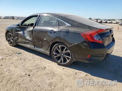 Drugie zdjęcie samochodu z przodu: 2020 HONDA CIVIC SPORT VIN:19XFC2F88LE018557 - miniatura