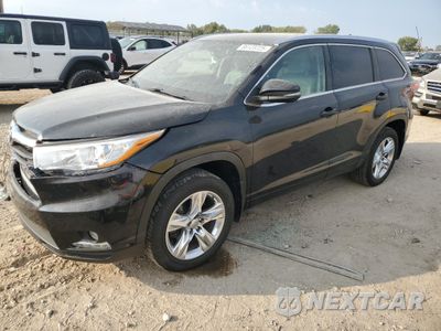 2015 TOYOTA HIGHLANDER LIMITED 5TDDKRFH1FS105312 - główne zdjęcie licytacji z USA - miniatura