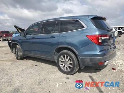 Drugie zdjęcie samochodu z przodu: 2021 HONDA PILOT EX VIN:5FNYF6H36MB018027 - miniatura