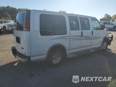Trzecie zdjęcie samochodu z tyłu: 2002 GMC SAVANA RV G1500 VIN:1GDFG15R121194808 - miniatura