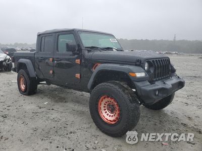 Czwarte zdjęcie samochodu z boku: 2021 JEEP GLADIATOR SPORT VIN:1C6JJTAG8ML525799 - miniatura