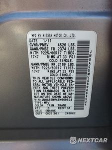 Zdjęcie 13 z 13 samochodu: 2011 NISSAN ROGUE S VIN:JN8AS5MV4BW669524 - miniatura