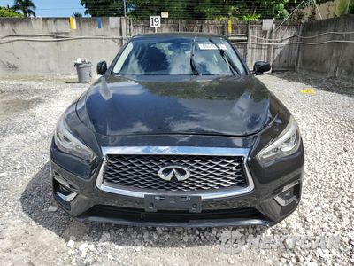 Piąte zdjęcie samochodu w środku: 2018 INFINITI Q50 LUXE VIN:JN1EV7AR2JM436763 - miniatura