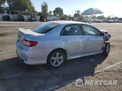 Trzecie zdjęcie samochodu z tyłu: 2013 TOYOTA COROLLA BASE VIN:2T1BU4EE8DC112663 - miniatura