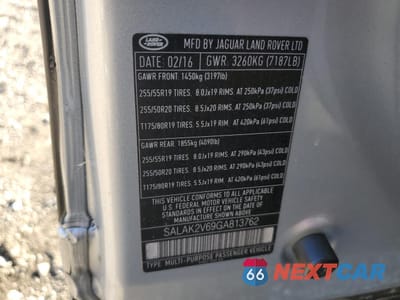 Zdjęcie 13 z 13 samochodu: 2016 LAND ROVER LR4 HSE LUXURY VIN:SALAK2V69GA813762 - miniatura