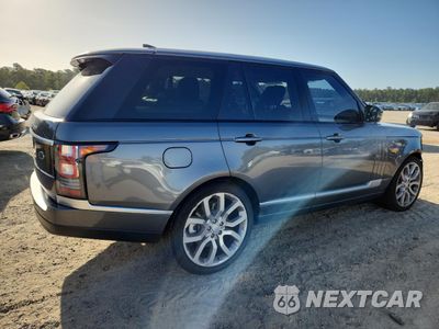 Trzecie zdjęcie samochodu z tyłu: 2017 LAND ROVER RANGE ROVER HSE VIN:SALGS2FV9HA375505 - miniatura