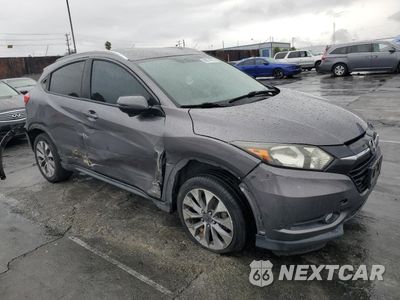 Czwarte zdjęcie samochodu z boku: 2016 HONDA HR-V EXL VIN:3CZRU5H7XGM754292 - miniatura