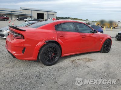 Trzecie zdjęcie samochodu z tyłu: 2021 DODGE CHARGER SCAT PACK VIN:2C3CDXGJ4MH650660 - miniatura